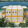 Hurricane-resistant double-storey container house